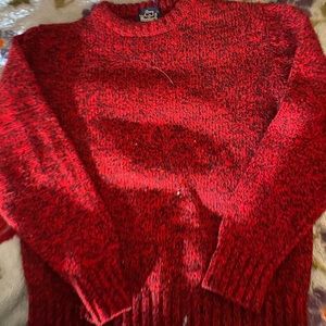 Woolrich red sweater